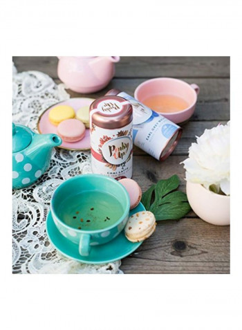 4-Piece Tea Set Blue/White