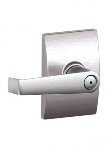 Century Collection With Elan Privacy Lever Satin Chrome 6.8x5.7x4inch