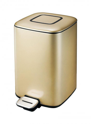 Step Trash Bin Gold 32L