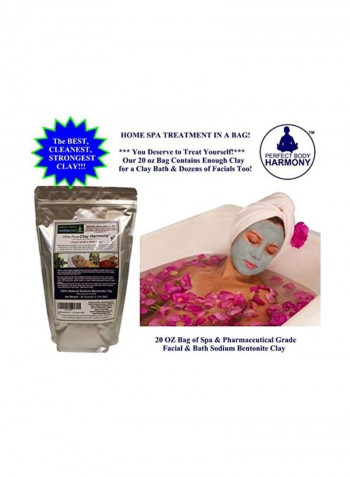 Facial Mask And Bath Clay 20ounce