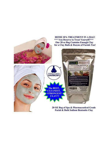 Facial Mask And Bath Clay 20ounce