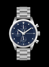 Men's Stainless Steel Strap Chronograph Wrist Watch