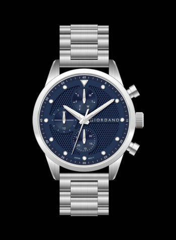 Men's Stainless Steel Strap Chronograph Wrist Watch