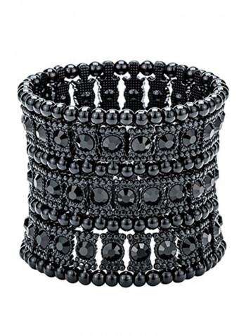 Multilayer Stretch Beaded Bracelet