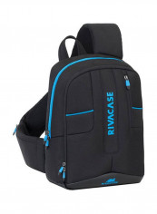 Protective Sling Bag For 13.3- Laptops 13.3inch Black/Blue