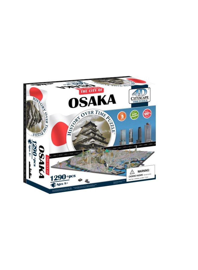 1290-Piece The City Of Osaka 3D Puzzle