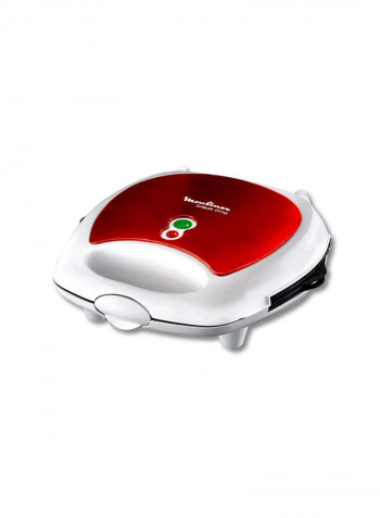 Breaktime Sandwich And Waffle Maker 700W SW612543 Red/White