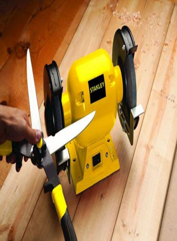 Bench Grinder Yellow/Black 340x170x200millimeter