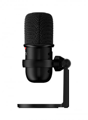 USB Solocast Condenser Microphone With Clip Stand 1 Black