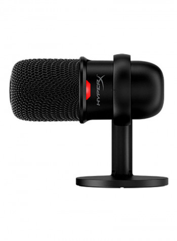 USB Solocast Condenser Microphone With Clip Stand 1 Black