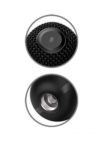 USB Solocast Condenser Microphone With Clip Stand 1 Black