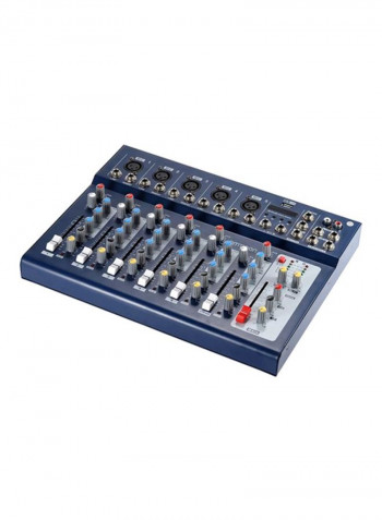 7-Channel Digital Mic Line Sound Mixing Console I1261EU Blue/White/Black