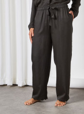 Jane Scalloped Trim Pyjama Pants أسود تقييمات Jane Scalloped Trim Pyjama Pants أسود