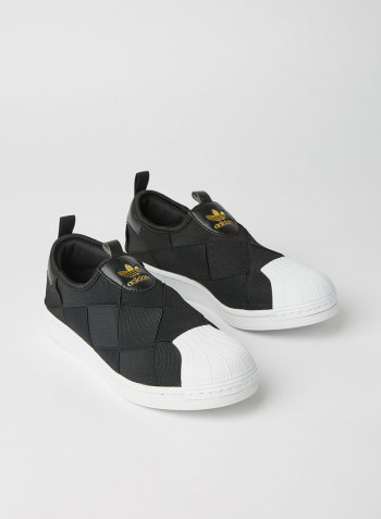 Superstar Slip-on Shoes CBlack/FtwWht/GoldMt