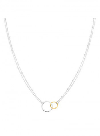 Circle Linking Station Necklace