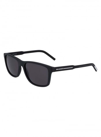Full Rimmed Modified Rectangular Frame Sunglasses - Lens Size: 56 mm