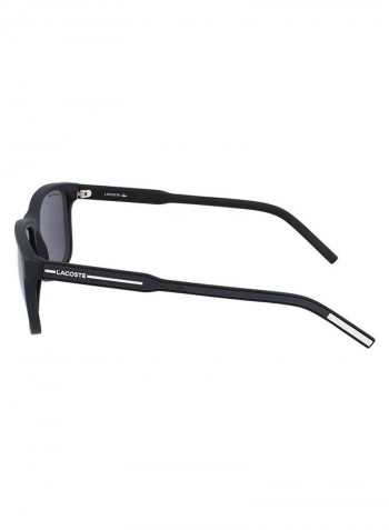 Full Rimmed Modified Rectangular Frame Sunglasses - Lens Size: 56 mm