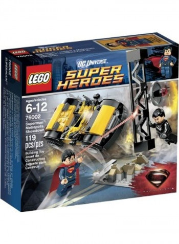 119-Piece Superheroes Superman Metropolis Showdown Building Set