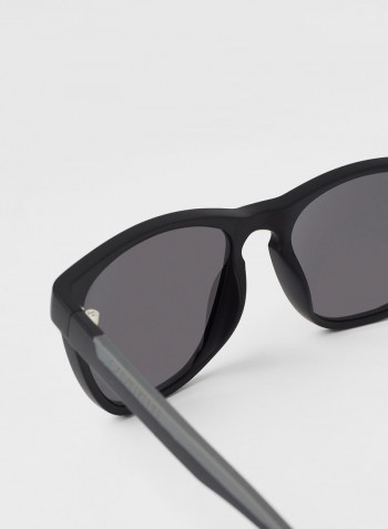 Men's Full Rimmed Modified Square Frame Sunglasses - Lens Size: 53 mm