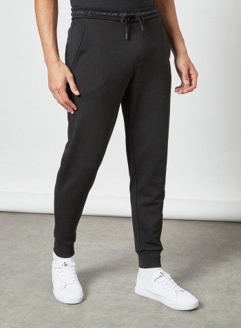 Organic Cotton Joggers Black