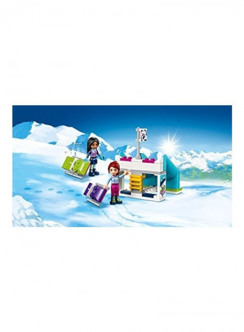 Snow Resort Hot Chocolate Van Building Toy