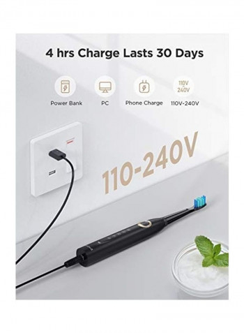 Dual Electric Travel Toothbrush Set Multicolour