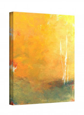 Three Trees Gallery Flat Wrapped Canvas Wall Art Multicolour 18 x 14inch