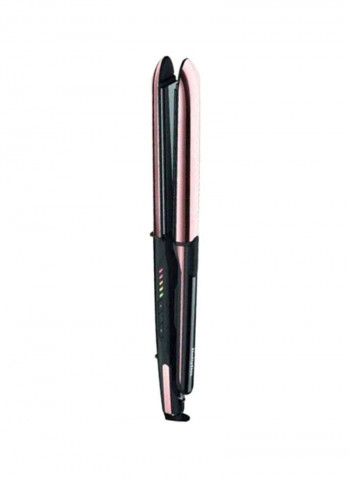 Ceramic Coating Hair Straightener Rose Gold/Black 23 cmx13 cmx6cm