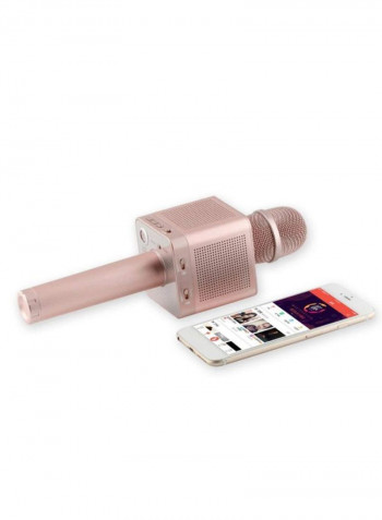 Q10S Wireless Karaoke Microphone 4469100182 Pink