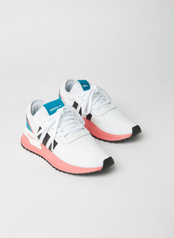 U_Path Sneakers White/Black/Pink