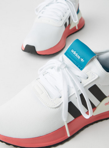 U_Path Sneakers White/Black/Pink