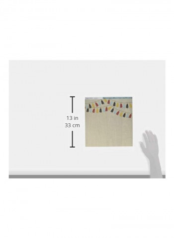 6-Piece Say Cheese Hello Adventure Sheet Set Beige/Green