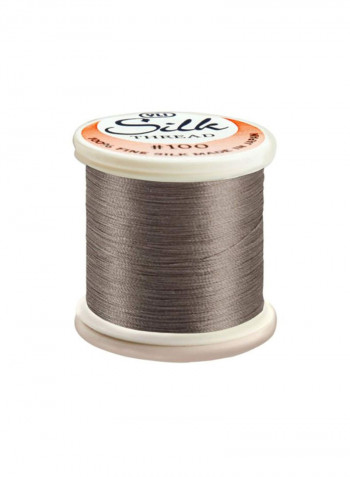 Silk Thread Spool Grey 200meter