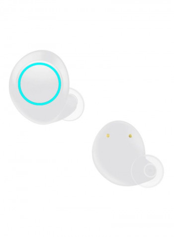 J1 Bluetooth In-Ear Headset With Mic White