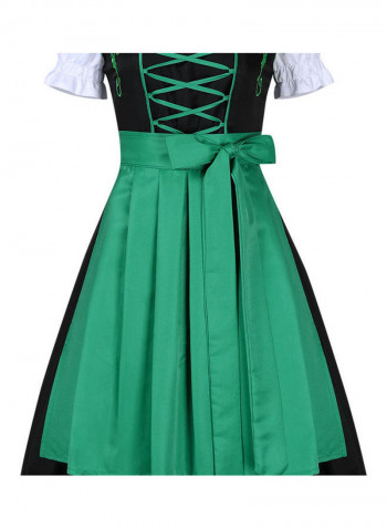 Women's Classic Dress Three Pieces Suit Green