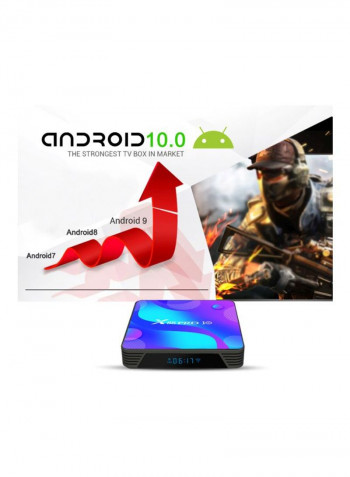 X88 Pro 10 Smart TV Box V7611EU-128G Black/Blue/Purple