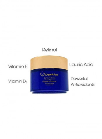 Organic Coconut Face Cream 100ml