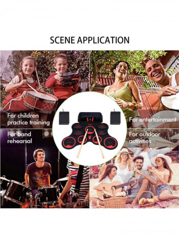 Portable Electronic Drum Set