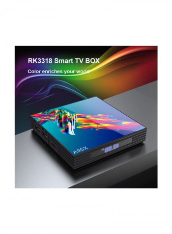 A95X R3 Android Smart TV Box With Remote Control A95X R3 Multicolour