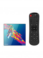 A95X R3 Android Smart TV Box With Remote Control RK3318 Multicolour