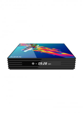A95X R3 Android Smart TV Box With Remote Control RK3318 Multicolour