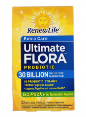 Extra Care Ultimate Flora Probiotic - 30 Capsules