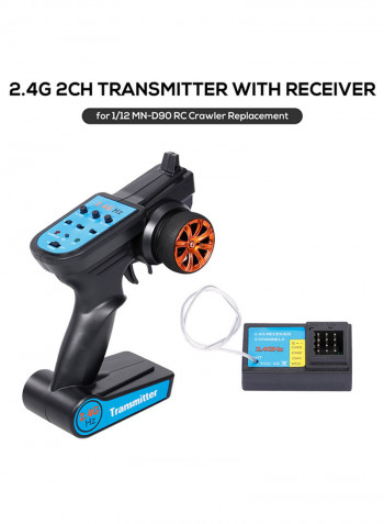 Transmitter With Receiver For RC Crawler Car
