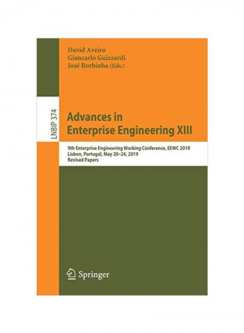 Advances In Enterprise Engineering XIII Paperback
