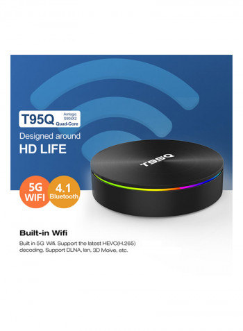 Smart UHD 4K Set Top Box T95Q Black