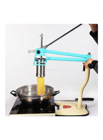 Noodle Maker Home Manual Tool With 4 Mould Multicolour 42 x 12 x 26cm