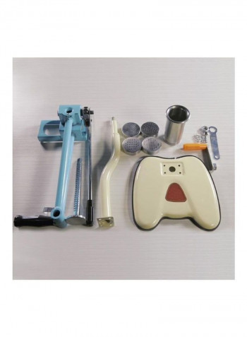 Noodle Maker Home Manual Tool With 4 Mould Multicolour 42 x 12 x 26cm