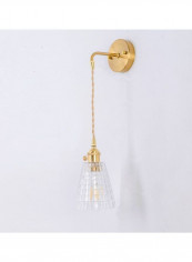 Braided Wire Copper Lamp Yellow 25x25x25centimeter