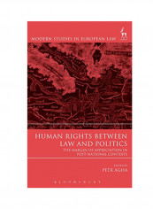 Human Rights Between Law And Politics: The Margin Of Appreciation In Post-National Contexts Hardcover