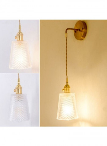 LED Bedroom Wall Lamp Multicolour 25 x 25 x 25centimeter